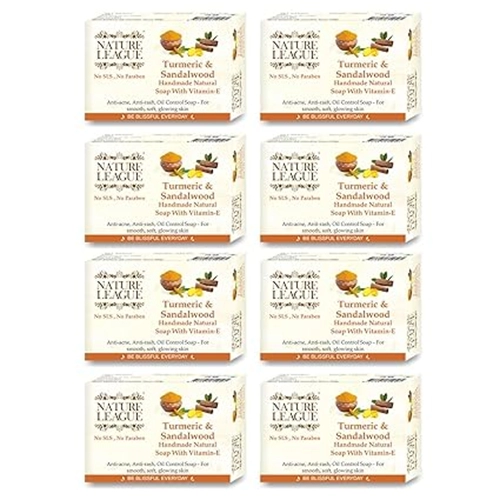 Turmeric & Sandalwood Natural Handmade Soap-800Grams